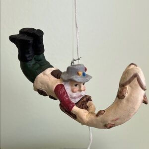 Fisherman's Christmas Ornament